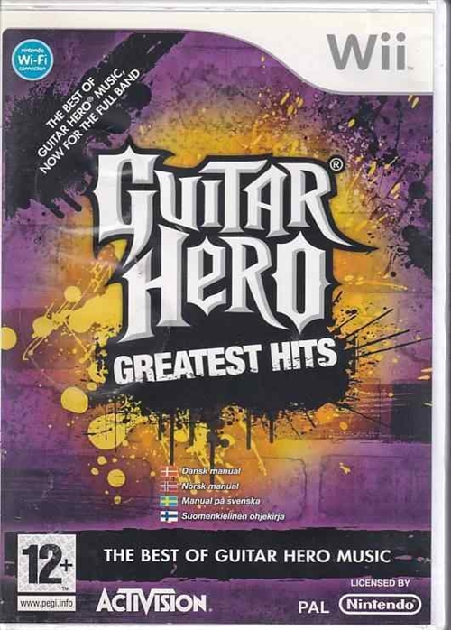 Guitar Hero Greatest Hits - Nintendo Wii (B Grade) (Used) (Eng)